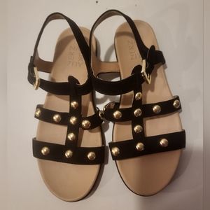 Naturalizer Womans Black 7.5 Sandal
